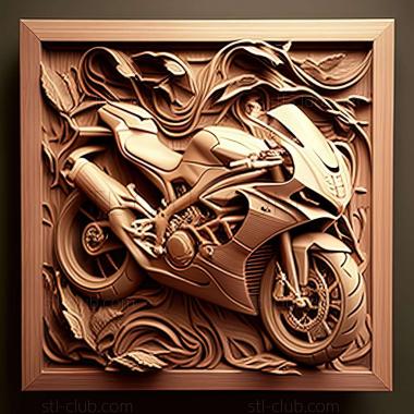 3D мадэль Ducati SuperSport (STL)